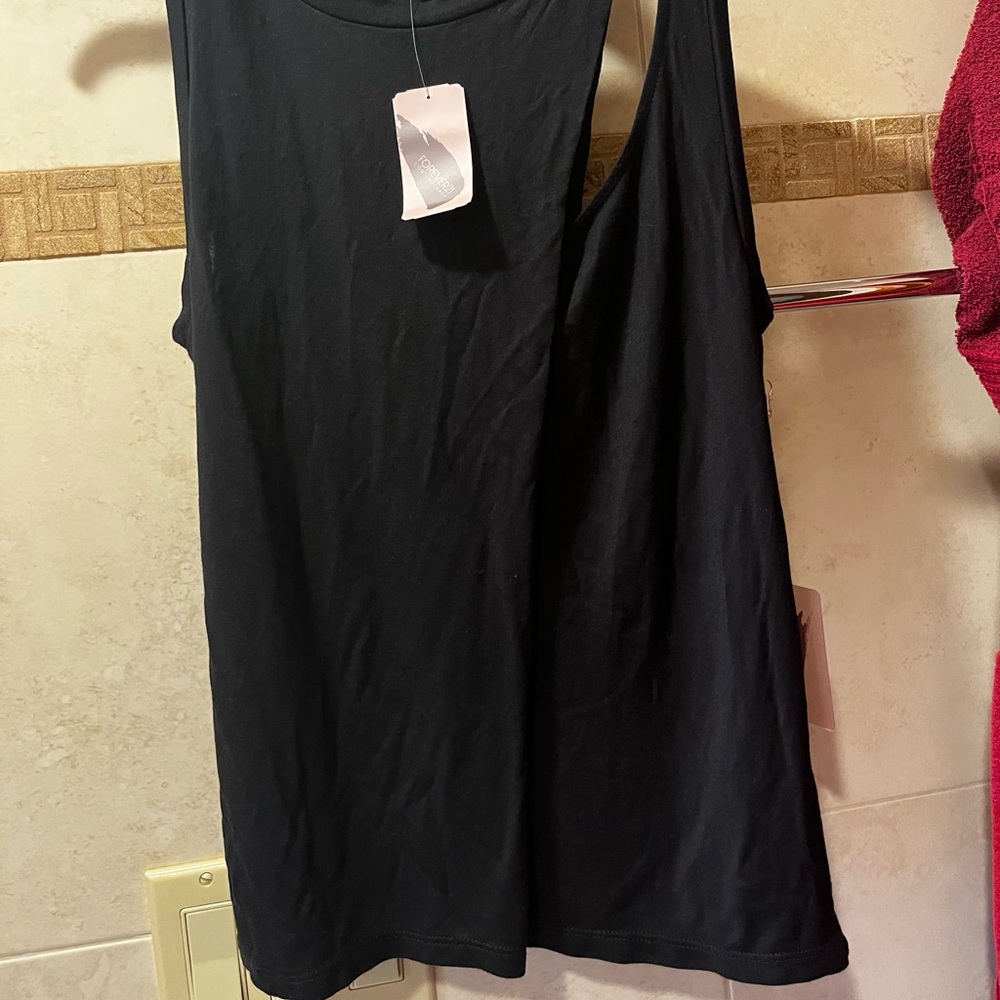 NWT Forever 21  Black Tank size xs - Picture 4 of 4